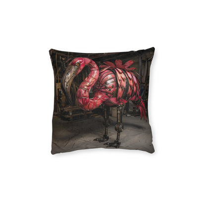 Steampunk Birds - Square Pillow - UK