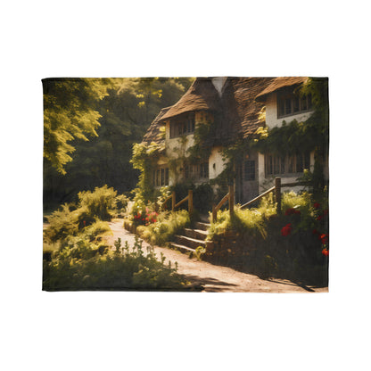 English Country House #1 - Soft Polyester Blanket