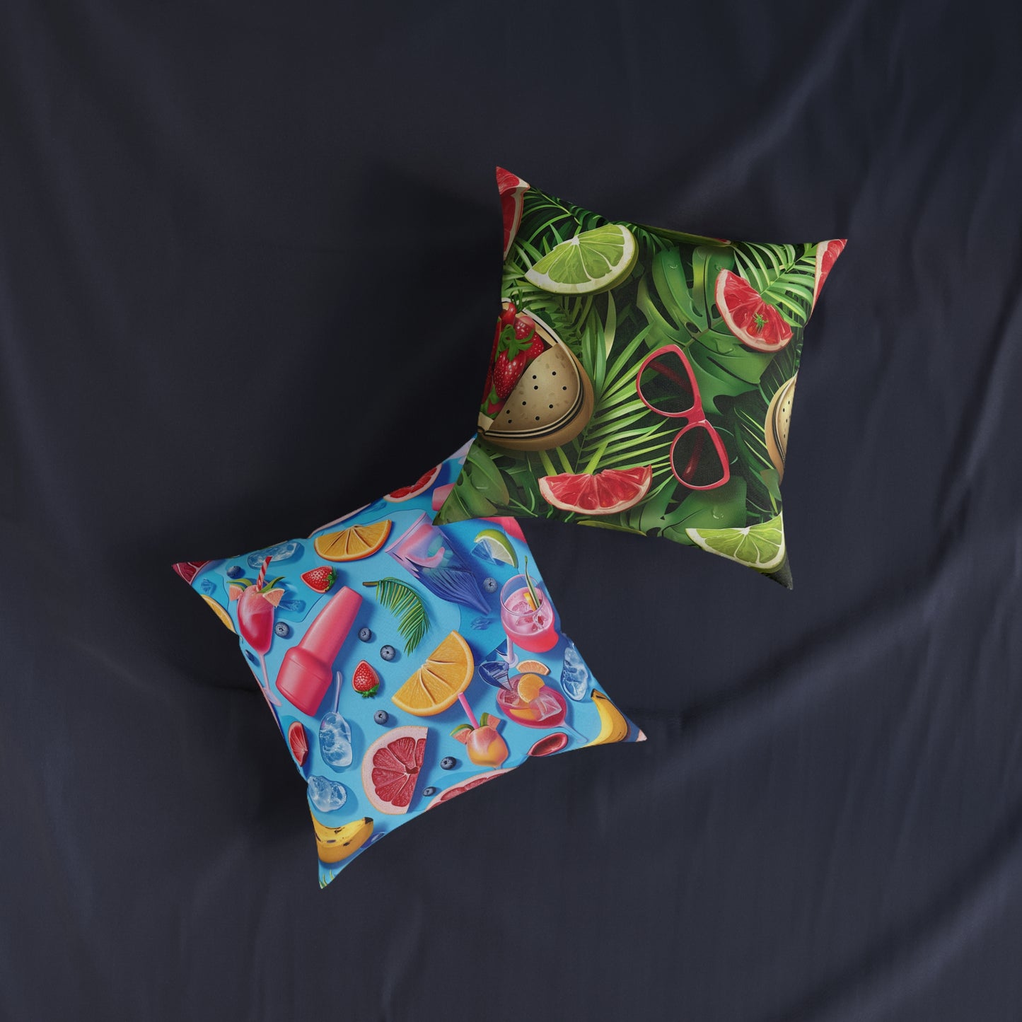 Summer Time - Square Pillow - UK