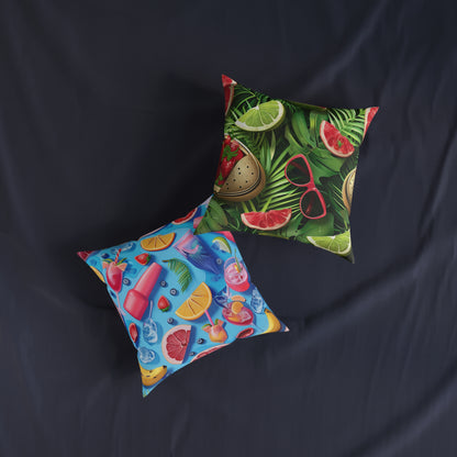 Summer Time - Square Pillow - UK