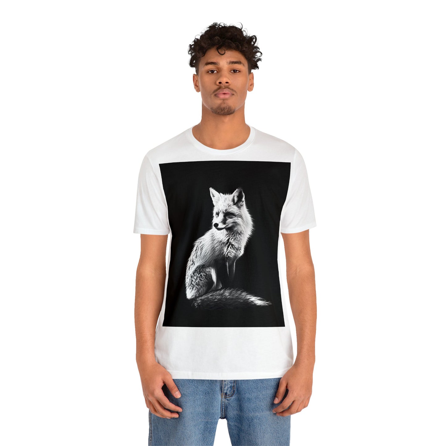 Fox Silhouette Unisex Jersey Short Sleeve Tee