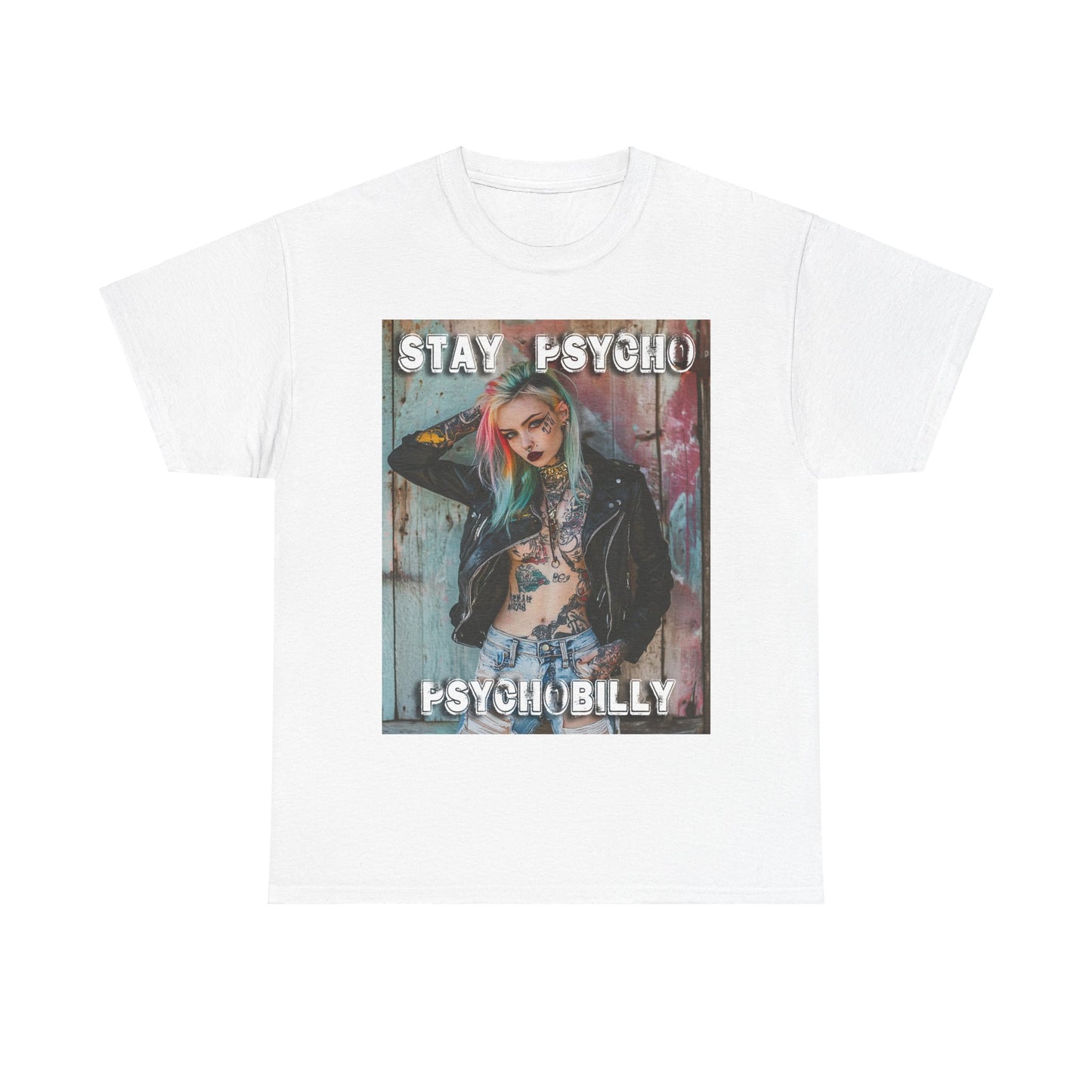 Psycho 4 - Unisex Heavy Cotton Tee - UK