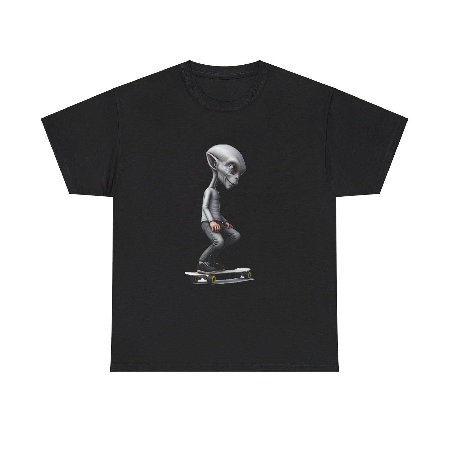 Alien Skater - Unisex Heavy Cotton Tee - USA