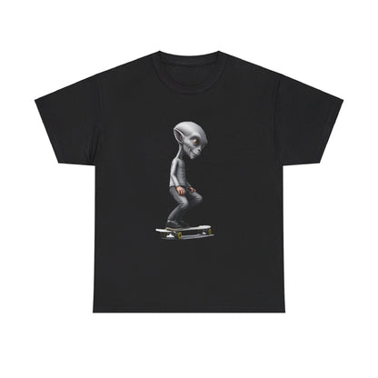 Alien Skater - Unisex Heavy Cotton Tee - USA