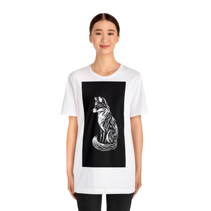 Fox Silhouette Unisex Jersey Short Sleeve Tee