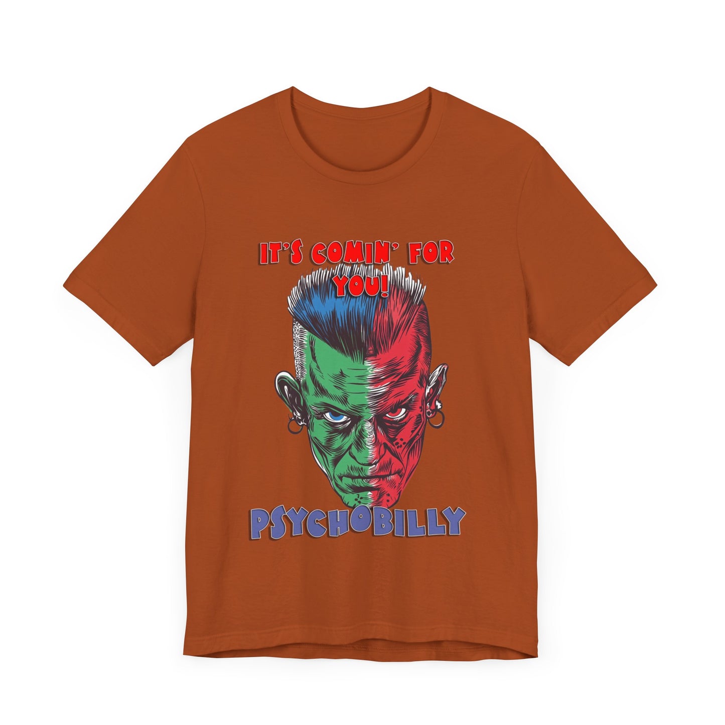 Psychobilly 1 - Jersey Short Sleeve Tee - USA