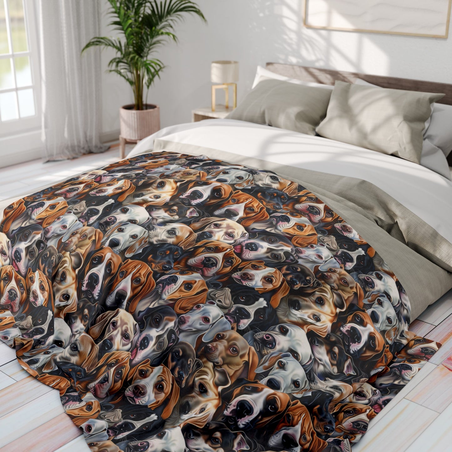 Dog Collage #1 Arctic Fleece Blanket - USA