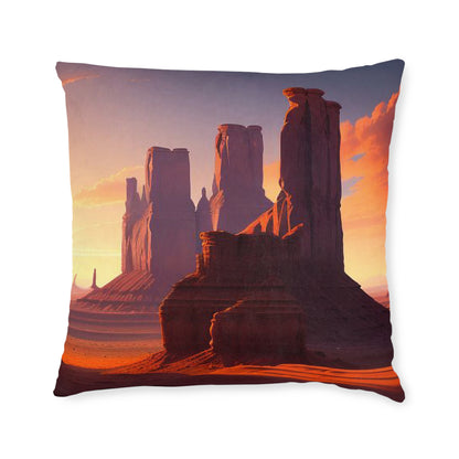 Monument Valley - Square Pillow - UK