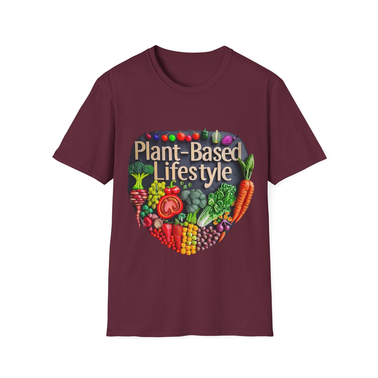 Plant Based Lifestyle #1 - Unisex Softstyle T-Shirt (UK)