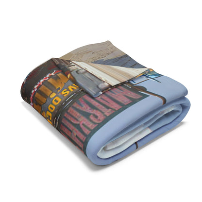Car 2 Arctic Fleece Blanket - USA