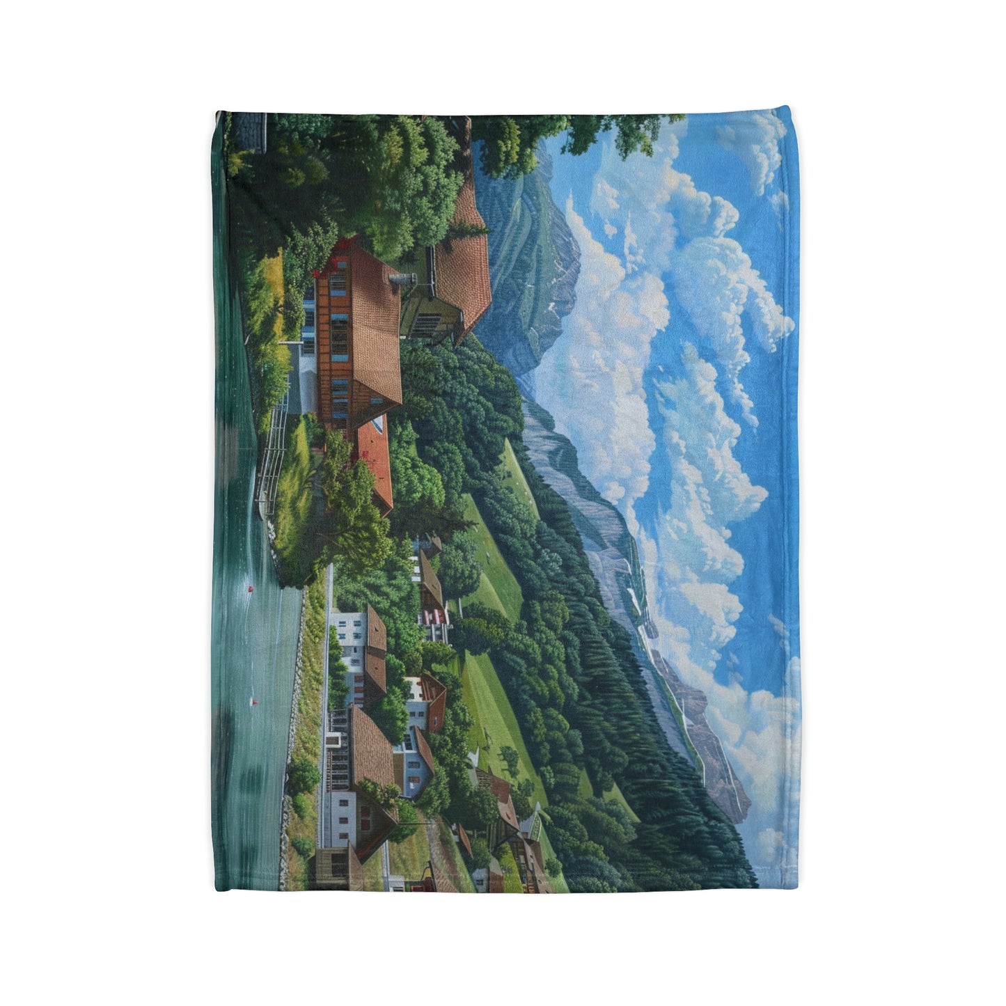 Swiss Beauty #1 Blanket - Soft Polyester Blanket