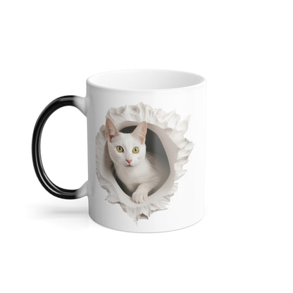 Cat Morphing Mug, 11oz - USA