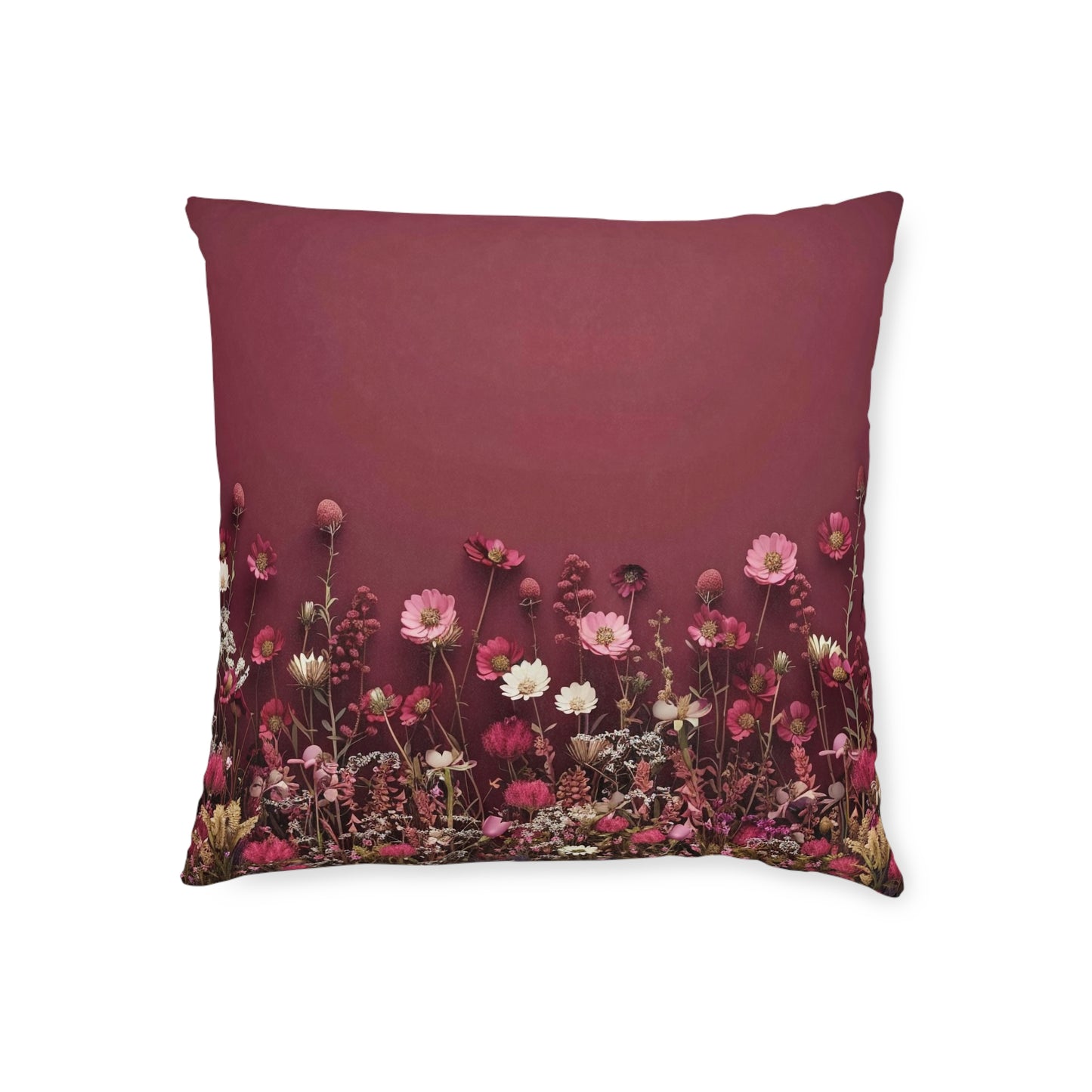 Wild Meadow 4 - Square Pillow - UK