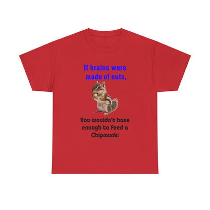 Chipmunk - Unisex Heavy Cotton Tee - UK
