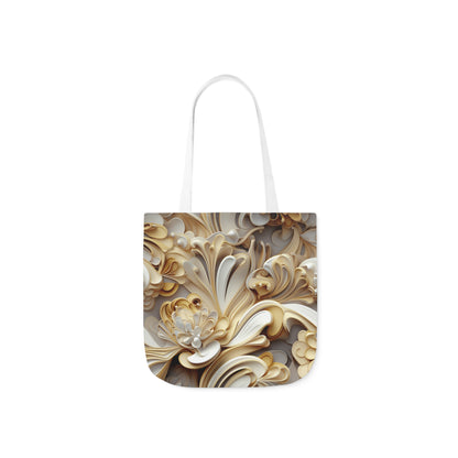 Brocade Design - Polyester Canvas Tote Bag (AOP)