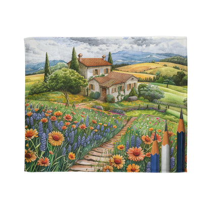 Countryside Beauty #1 - Soft Polyester Blanket