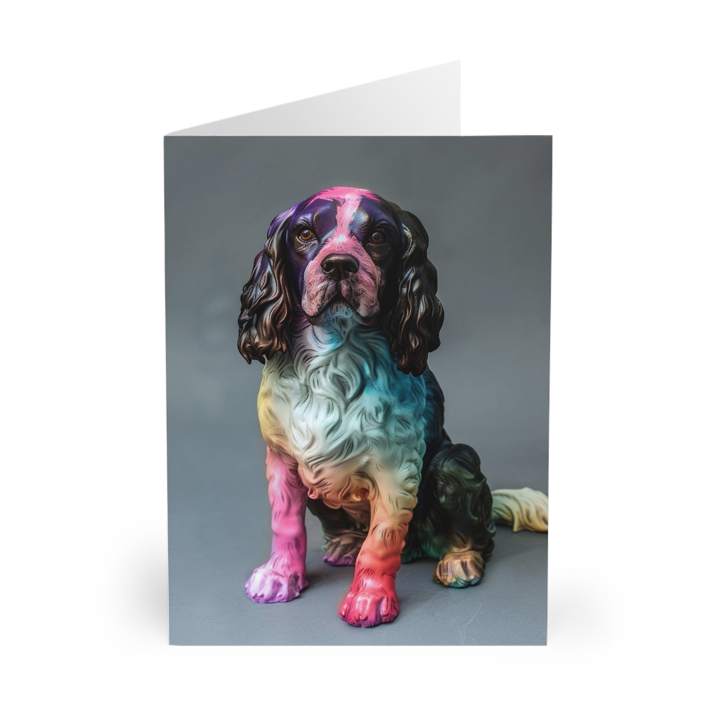 Springer Spaniel Greeting Cards (5 Pack) - UK
