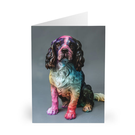 Springer Spaniel Greeting Cards (5 Pack) - UK