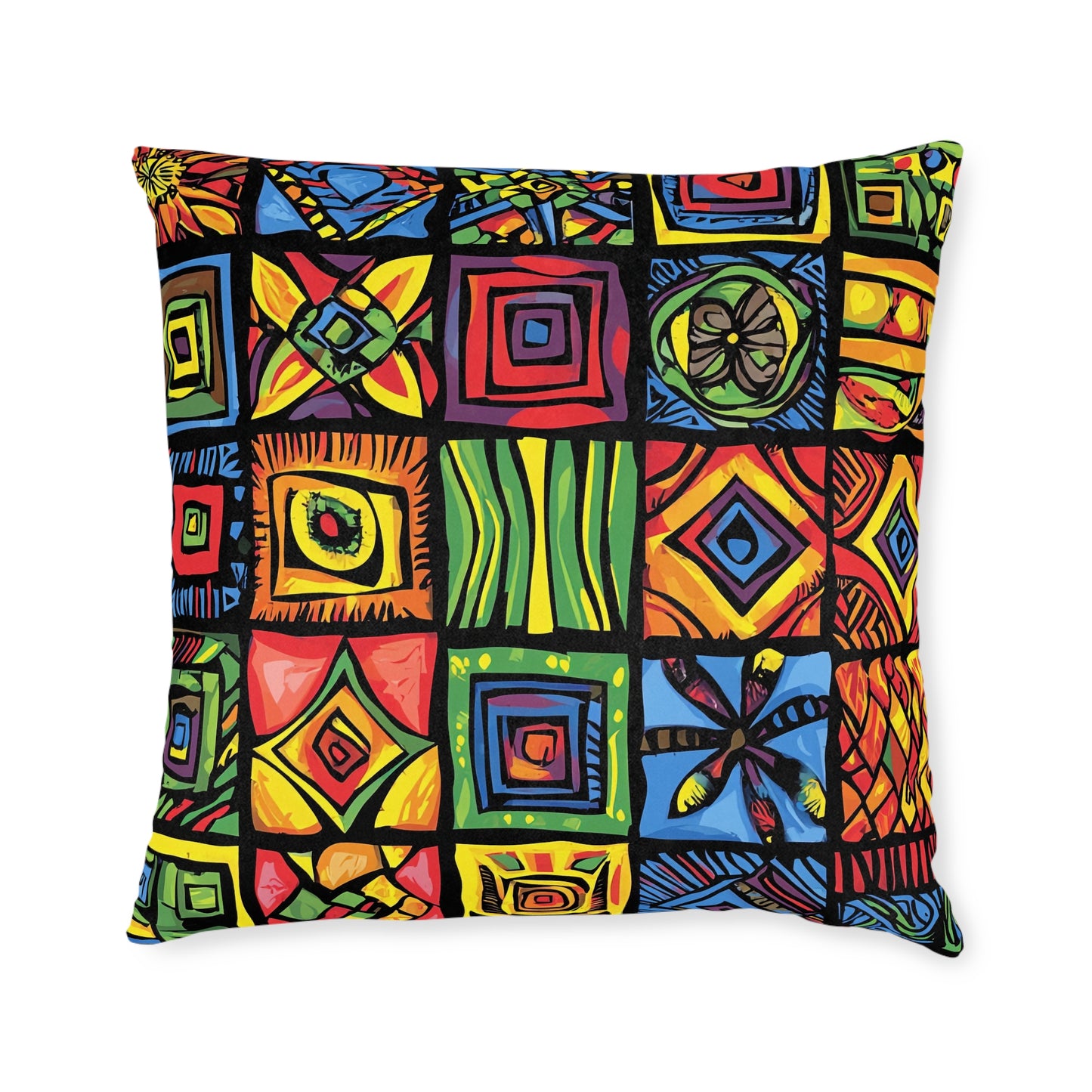 African 2 - Square Pillow - UK