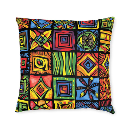 African 2 - Square Pillow - UK