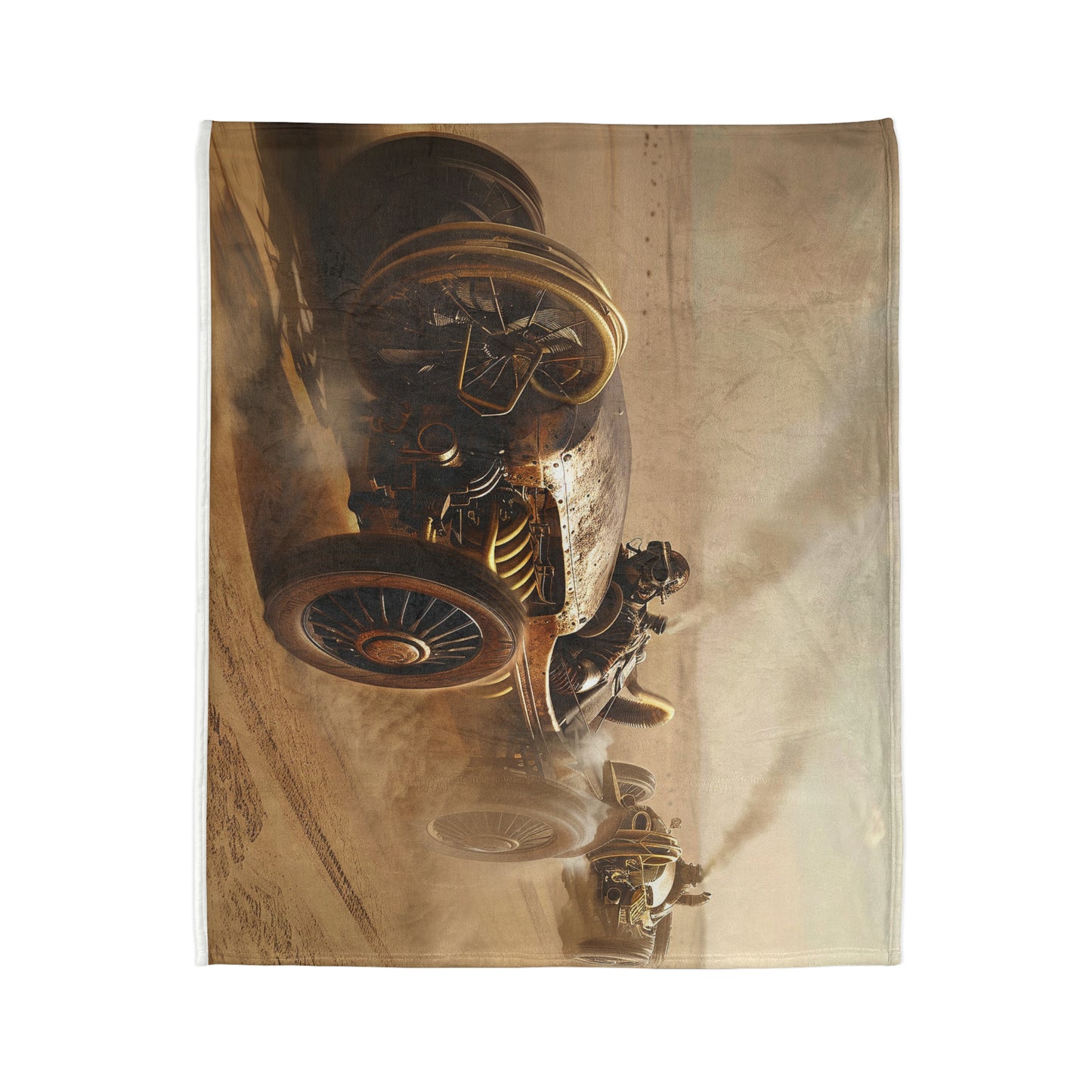 Steampunk Racer #2 - Soft Polyester Blanket