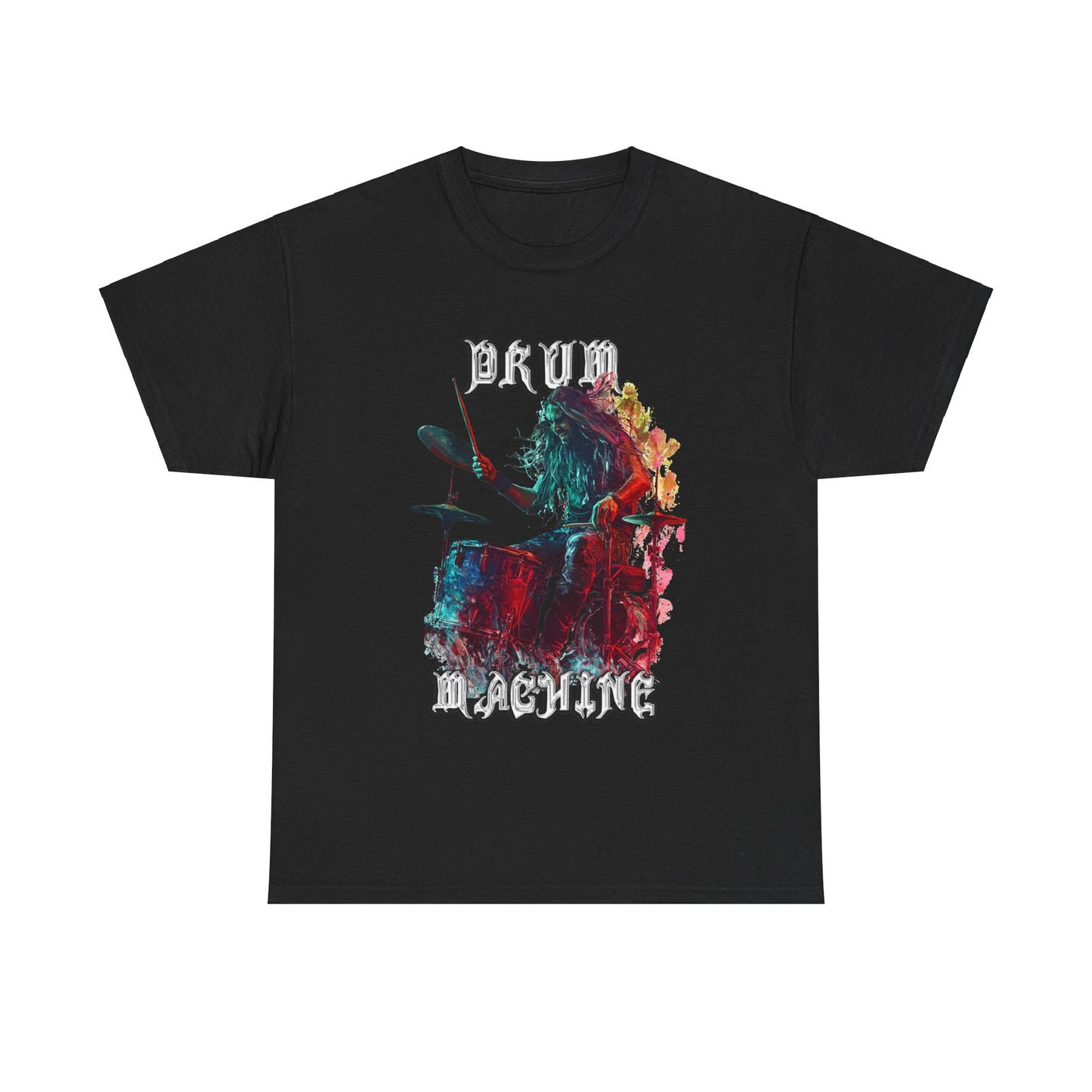 Drum Machine - Unisex Heavy Cotton Tee - UK