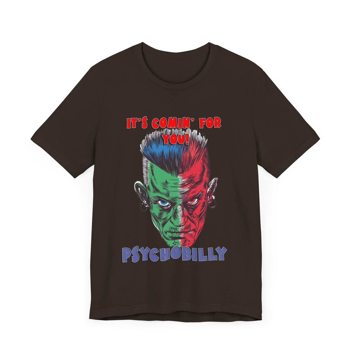 Psychobilly 1 - Jersey Short Sleeve Tee - USA