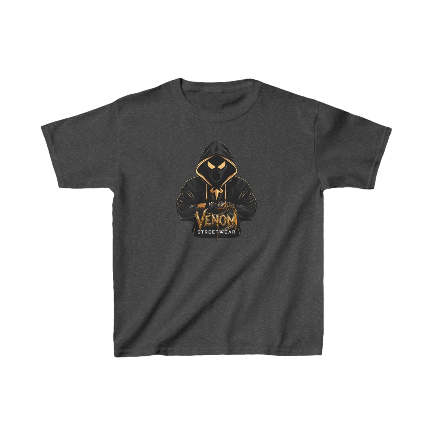 Venom Streetwear Kids Heavy Cotton Tee - Cool Graphic Tee - USA