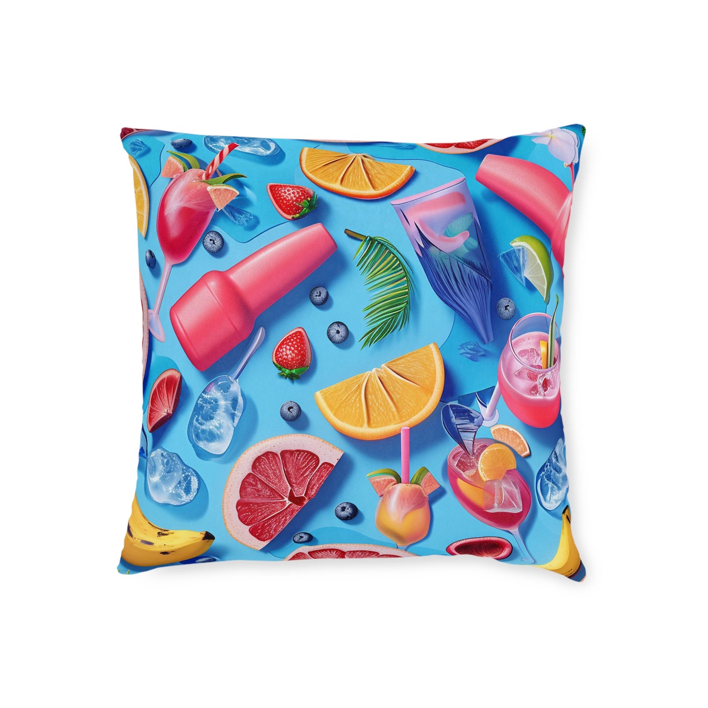 Summer Time - Square Pillow - UK