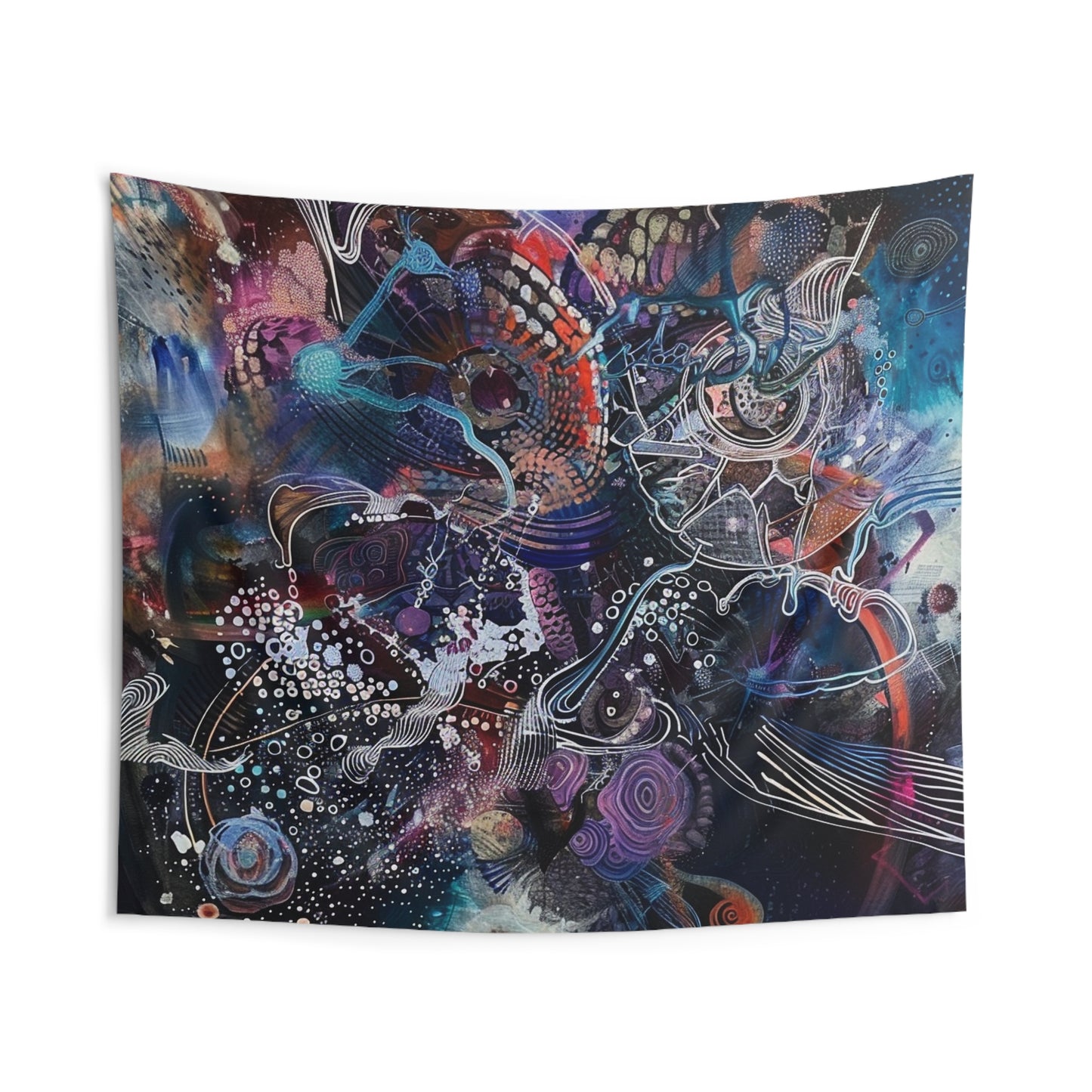 Chaos #4 Indoor Wall Tapestry - USA