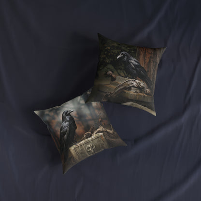 Crows 2 - Square Pillow - UK