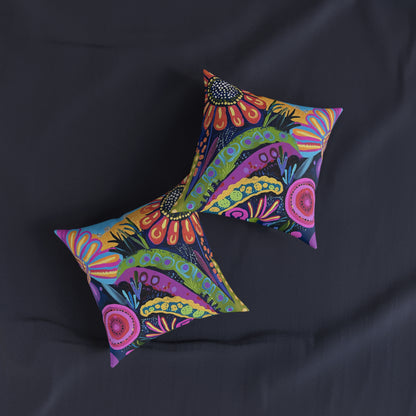 Traditional Aboriginal 2 - Square Pillow - UK