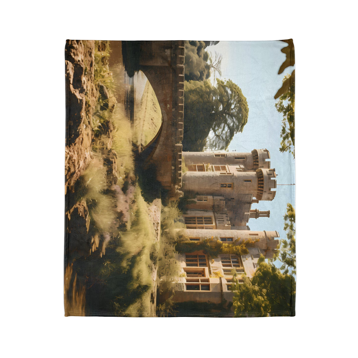 English Country House #6 - Soft Polyester Blanket