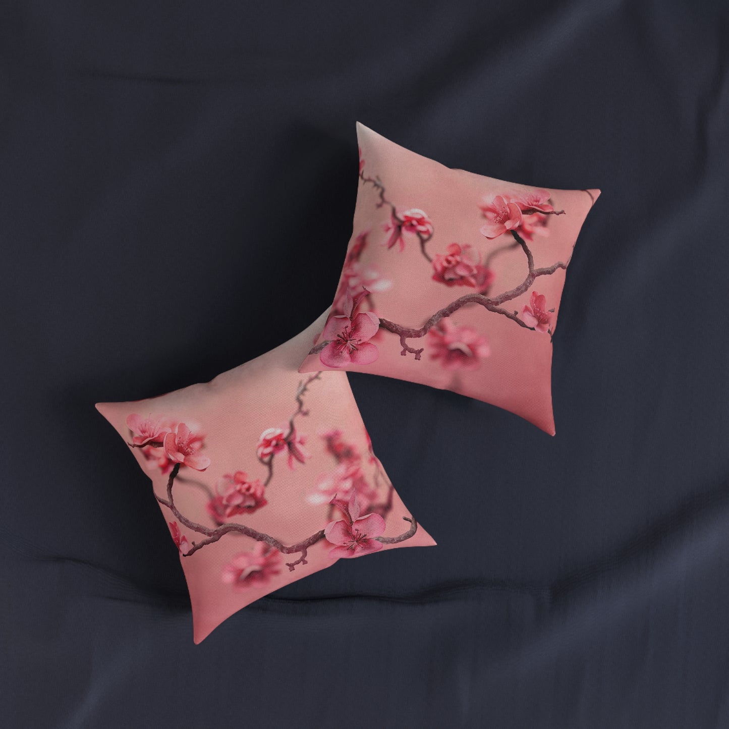 Macro Chinoiseries - Square Pillow - UK