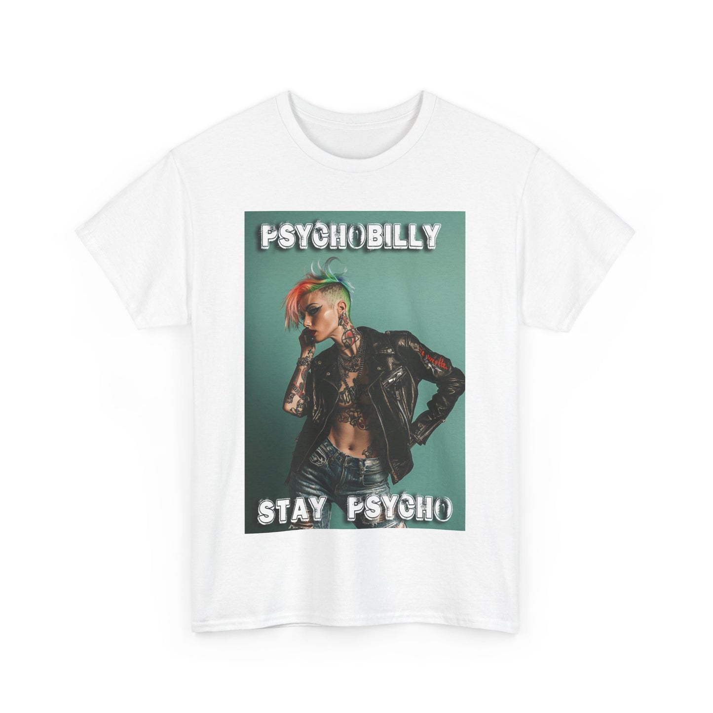 Psycho 5 - Unisex Heavy Cotton Tee - UK