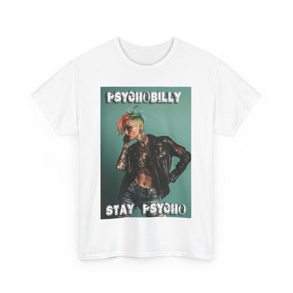 Psycho 5 - Unisex Heavy Cotton Tee - UK