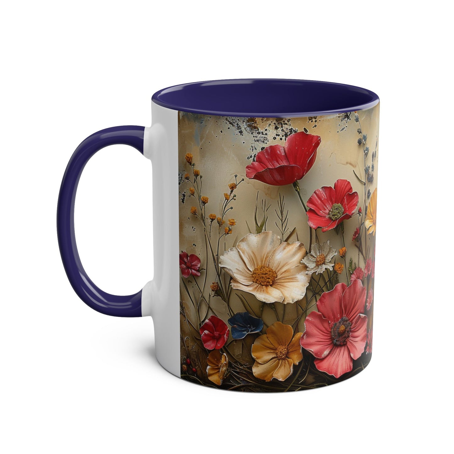 **Pressed Wild Flowers #2 - Coffee Mug 11oz  UK