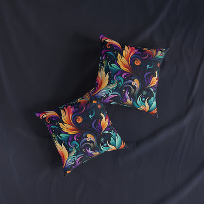 1970s Flashback Square Pillow - UK