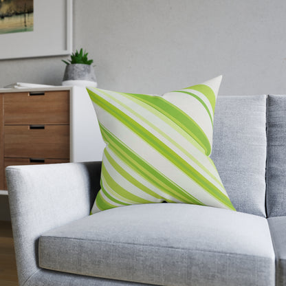 Sweet Apple Stripes - Square Pillow - UK