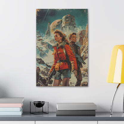 Sci-Fi 1950's #3 - Polyester Canvas
