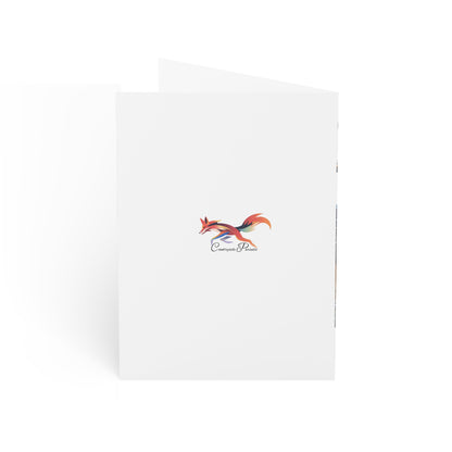 Vibrant Scooters Greeting Cards - Set of 1, 10, 30, or 50pcs for All Occasions - USA