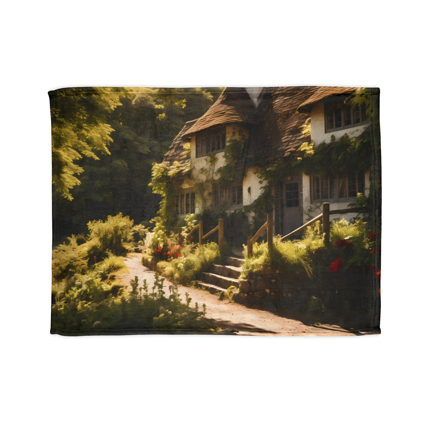 English Country House #1 - Soft Polyester Blanket