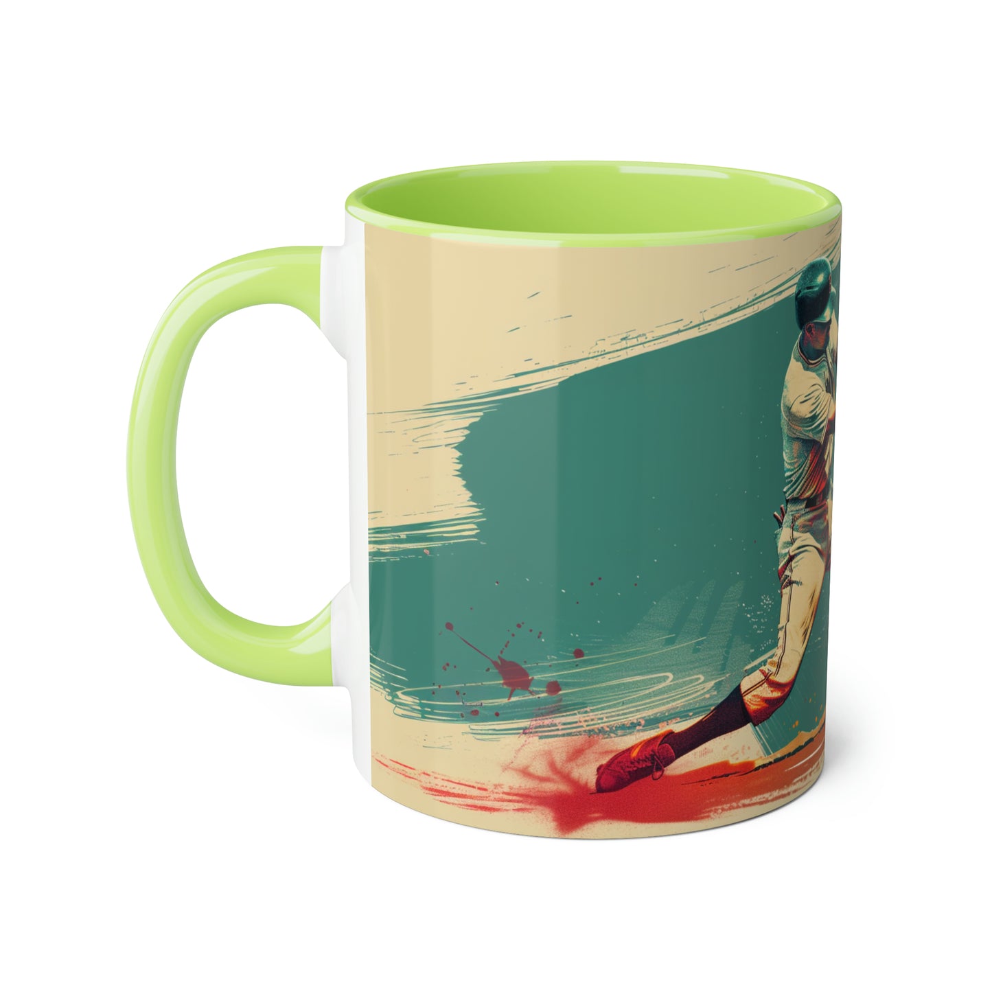 Baseball Accent Mug -11oz  Canada Only