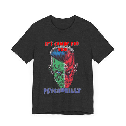 Psychobilly 1 - Jersey Short Sleeve Tee - USA