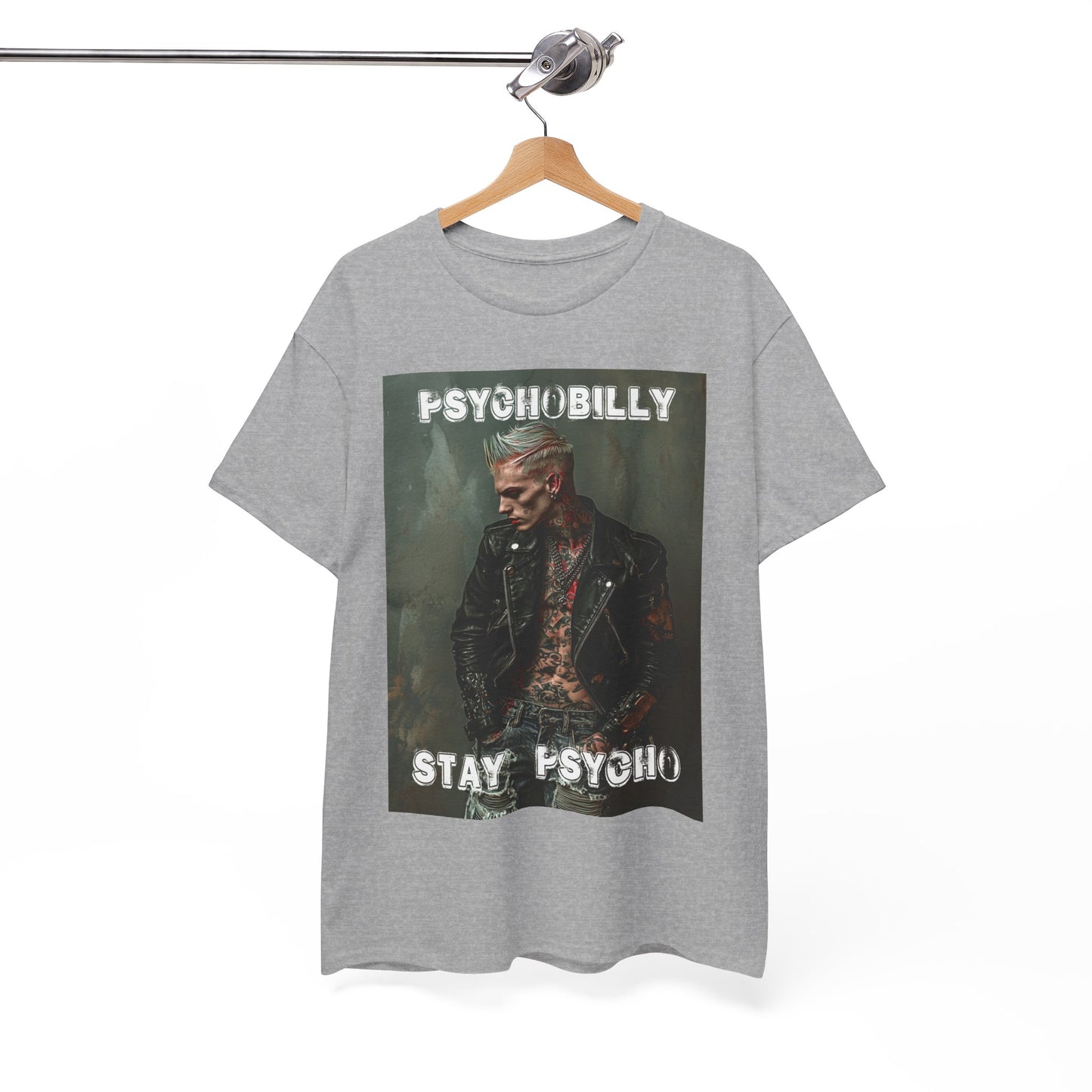 Psycho 2 - Unisex Heavy Cotton Tee - UK