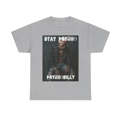 Psycho 1 - Unisex Heavy Cotton Tee - UK
