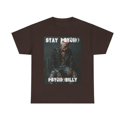 Psycho 1 - Unisex Heavy Cotton Tee - UK