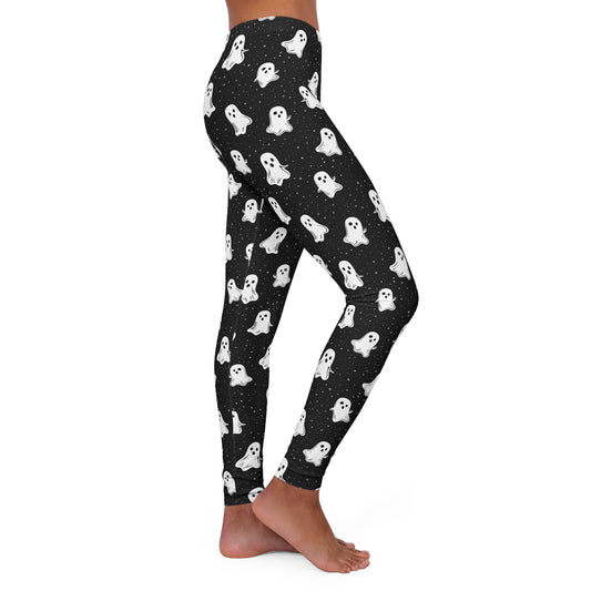 Ghosts Women's Casual Spandex Leggings - UK, USA, AUS