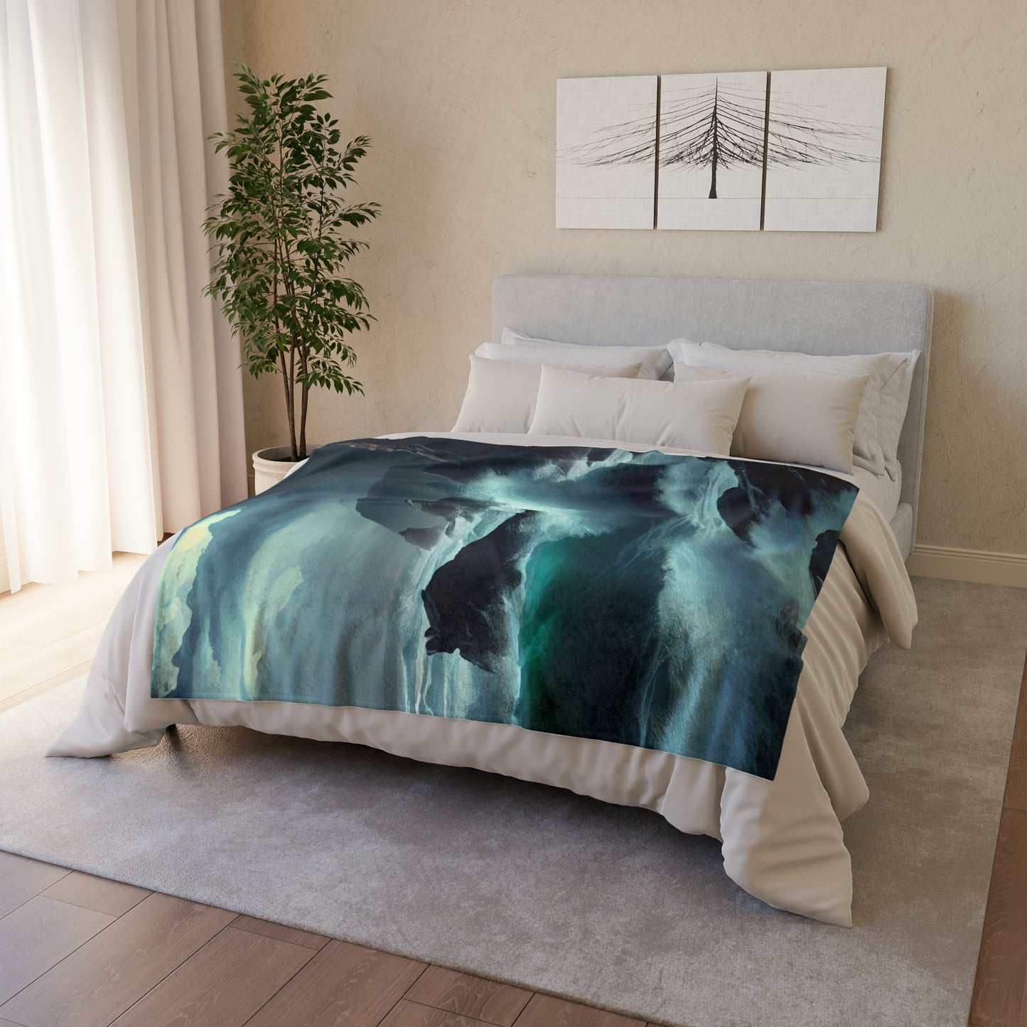 Storm #1 - Soft Polyester Blanket