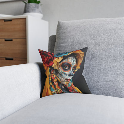 Day of The Dead - Square Pillow - UK